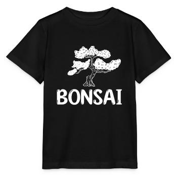 Bonsai - Stanley/Stella Kinder T-Shirt MINI CREATOR  - Schwarz - Vorne - Mikhail (115cm)