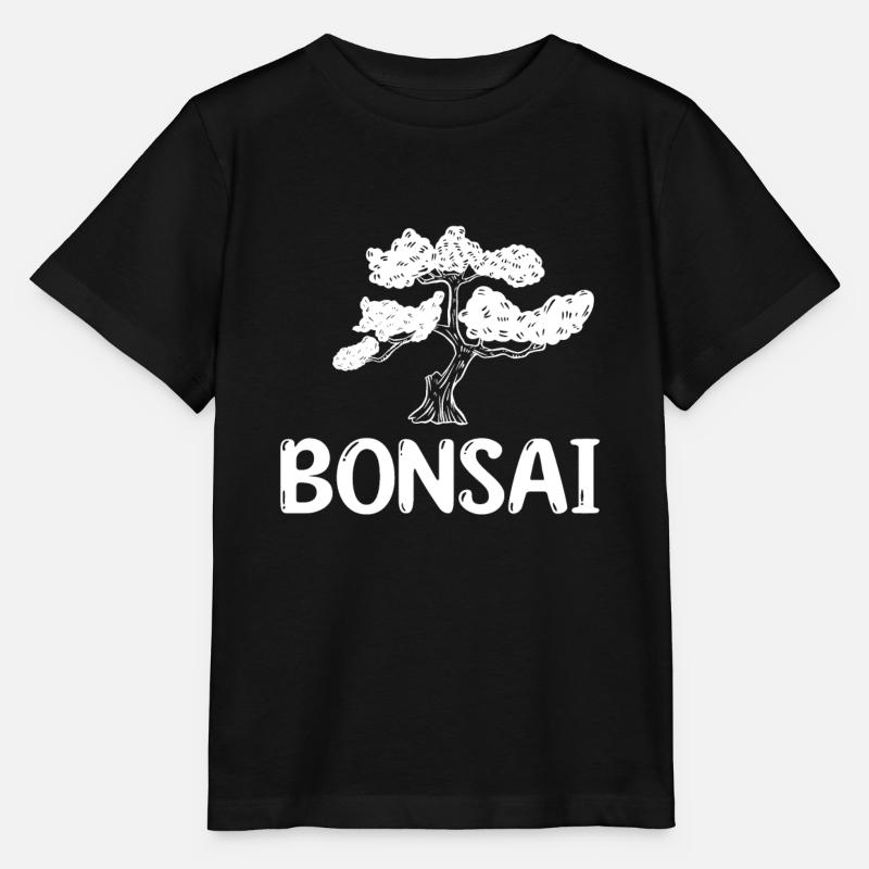 Bonsaï - T-shirt bio MINI CREATOR Stanley/Stella Enfant - noir