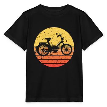 Mofa - Stanley/Stella Kinder T-Shirt MINI CREATOR  - Schwarz - Vorne - Mikhail (115cm)