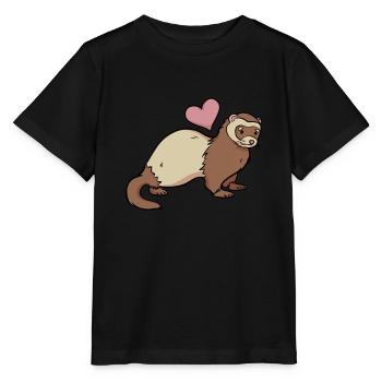 Ferret - Stanley/Stella MINI CREATOR Kids’ T-Shirt - black - Front - Mikhail (115cm)