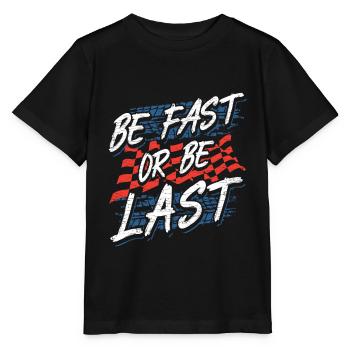 Motorsport Autorennen - Stanley/Stella Kinder T-Shirt MINI CREATOR  - Schwarz - Vorne - Mikhail (115cm)