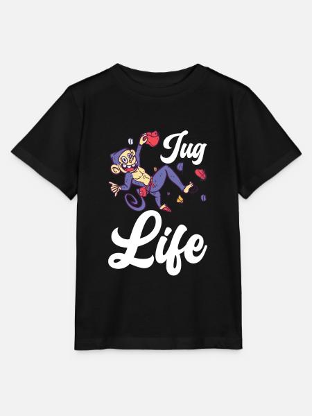 Klettern Kletterer - Stanley/Stella Kinder T-Shirt MINI CREATOR - Schwarz