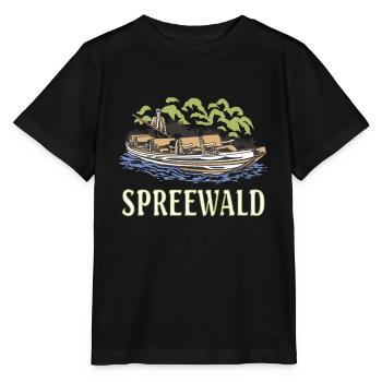 SPREEWALD - Stanley/Stella Kinder T-Shirt MINI CREATOR  - Schwarz - Vorne - Mikhail (115cm)