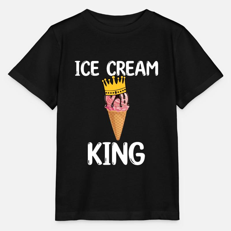 Eis König - Stanley/Stella Kinder T-Shirt MINI CREATOR - Schwarz