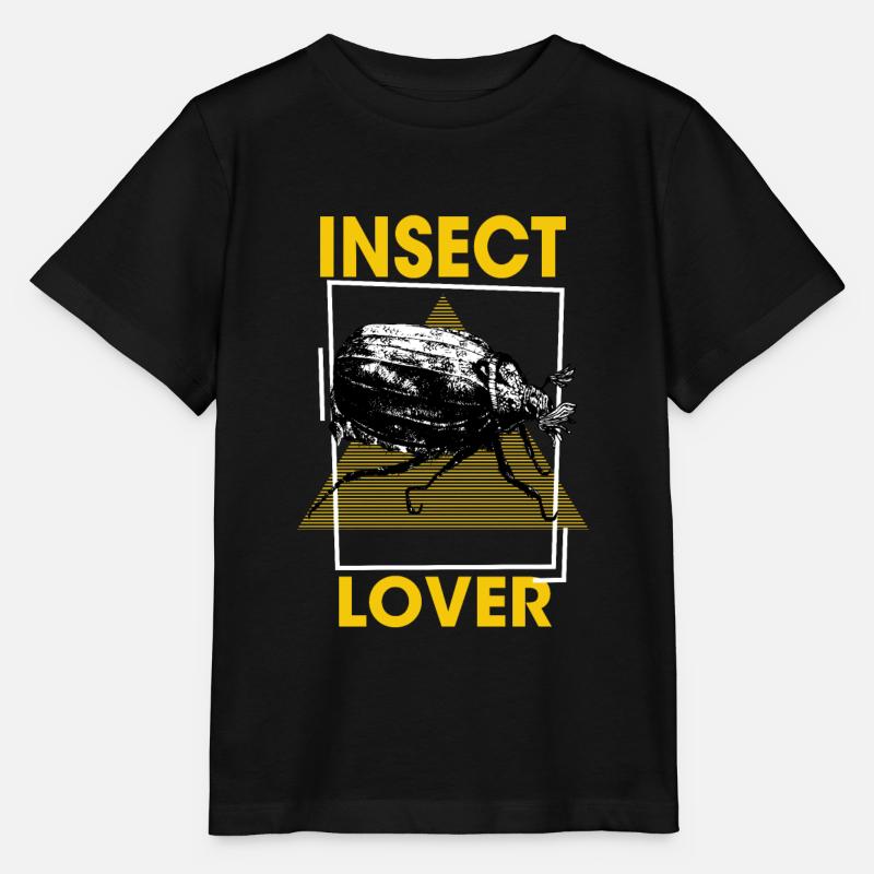 Insect Lover - Insect , Inseto, Insecte - T-shirt bio MINI CREATOR Stanley/Stella Enfant - noir