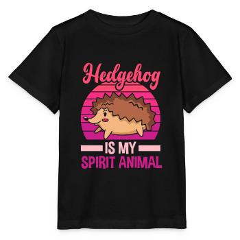 Hérisson Hérisson Hérisson - T-shirt bio MINI CREATOR Stanley/Stella Enfant - noir - Devant - Mikhail (115cm)