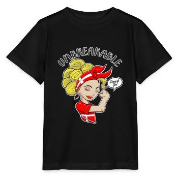 Danish Girl Unbreakable I Danish Heritage I - Stanley/Stella Kinder T-Shirt MINI CREATOR  - Schwarz - Vorne - Mikhail (115cm)
