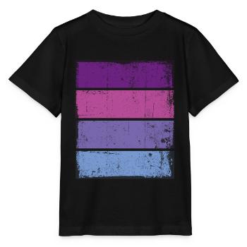 Contexte Grunge - T-shirt bio MINI CREATOR Stanley/Stella Enfant - noir - Devant - Mikhail (115cm)