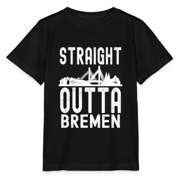 Bremen - Stanley/Stella Kinder T-Shirt MINI CREATOR  - Schwarz - Vorne - Mikhail (115cm)