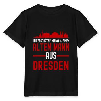 Dresden - Stanley/Stella Kinder T-Shirt MINI CREATOR  - Schwarz - Vorne - Mikhail (115cm)