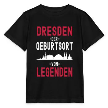 Dresden - Stanley/Stella Kinder T-Shirt MINI CREATOR  - Schwarz - Vorne - Mikhail (115cm)