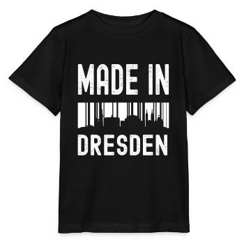 Dresden - Stanley/Stella Kinder T-Shirt MINI CREATOR  - Schwarz - Vorne - Mikhail (115cm)