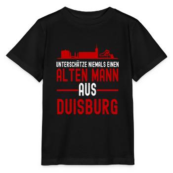 Duisburg - Stanley/Stella Kinder T-Shirt MINI CREATOR  - Schwarz - Vorne - Mikhail (115cm)