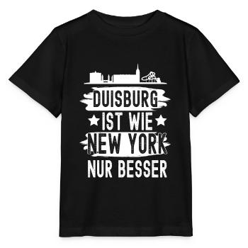 Duisburg - Stanley/Stella Kinder T-Shirt MINI CREATOR  - Schwarz - Vorne - Mikhail (115cm)