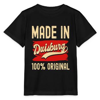 Duisburg - Stanley/Stella Kinder T-Shirt MINI CREATOR  - Schwarz - Vorne - Mikhail (115cm)