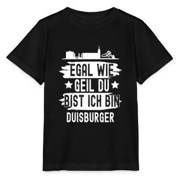 Duisburg - Stanley/Stella Kinder T-Shirt MINI CREATOR  - Schwarz - Vorne - Mikhail (115cm)
