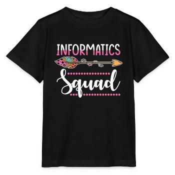 Computer scientist - Stanley/Stella MINI CREATOR Kids’ T-Shirt - black - Front - Mikhail (115cm)