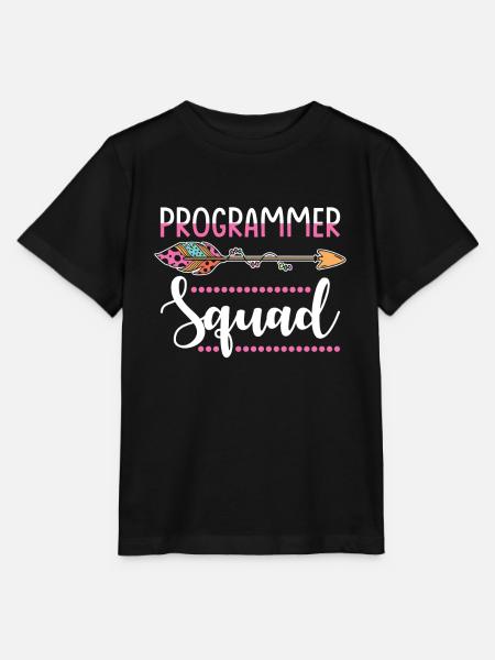 Programmiererin Gruppe Frauen Team - Stanley/Stella Kinder T-Shirt MINI CREATOR - Schwarz