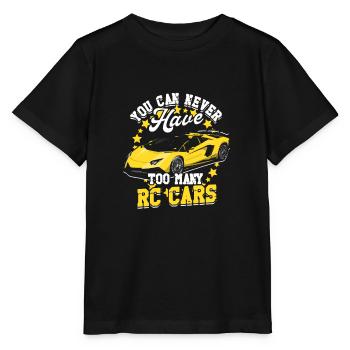 Vous ne pouvez jamais avoir trop de voitures rc - Racing Car - T-shirt bio MINI CREATOR Stanley/Stella Enfant - noir - Devant - Mikhail (115cm)