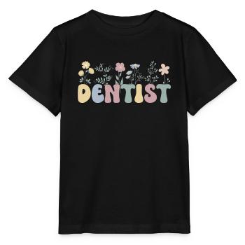 Dentist Gift Dentist Dentist - Stanley/Stella MINI CREATOR Kids’ T-Shirt - black - Front - Mikhail (115cm)