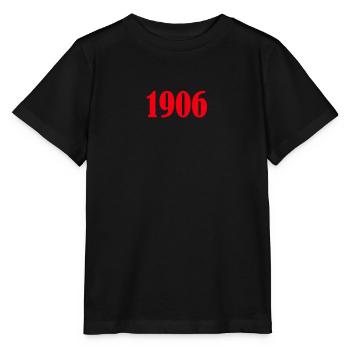 1906 red - Stanley/Stella Kinder T-Shirt MINI CREATOR  - Schwarz - Vorne - Mikhail (115cm)