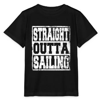Naviguer en disant drôle - T-shirt bio MINI CREATOR Stanley/Stella Enfant - noir - Devant - Mikhail (115cm)
