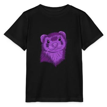 Ferret - Stanley/Stella MINI CREATOR Kids’ T-Shirt - black - Front - Mikhail (115cm)