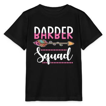 groupe de coiffeur - T-shirt bio MINI CREATOR Stanley/Stella Enfant - noir - Devant - Mikhail (115cm)