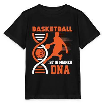 Basketball Dunking Spieler Korbleger Spruch - Stanley/Stella Kinder T-Shirt MINI CREATOR  - Schwarz - Vorne - Mikhail (115cm)