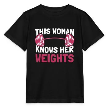 Musculation Musculation - T-shirt bio MINI CREATOR Stanley/Stella Enfant - noir - Devant - Mikhail (115cm)