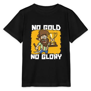 Mines d’or - T-shirt bio MINI CREATOR Stanley/Stella Enfant - noir - Devant - Mikhail (115cm)