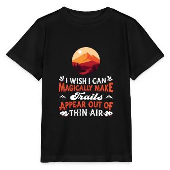 Randonnée Trekking Randonneurs - T-shirt bio MINI CREATOR Stanley/Stella Enfant - noir - Devant - Mikhail (115cm)