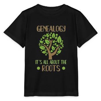 Family Tree Family Historian Genealogy Genealogy - Stanley/Stella MINI CREATOR Kids’ T-Shirt - black - Front - Mikhail (115cm)