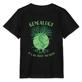 Family Tree Family Historian Genealogy Genealogy - Stanley/Stella MINI CREATOR Kids’ T-Shirt - black - Front - Mikhail (115cm)