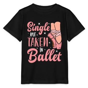 Ballet Classical Lifestyle Ballerina Dance Gesc - Stanley/Stella MINI CREATOR Kids’ T-Shirt - black - Front - Mikhail (115cm)