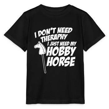 Cheval de loisir Cheval Disant Cheval de loisir - T-shirt bio MINI CREATOR Stanley/Stella Enfant - noir - Devant - Mikhail (115cm)