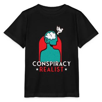 Conspiracy Theories Conspiracy Theorist Freemason - Stanley/Stella MINI CREATOR Kids’ T-Shirt - black - Front - Mikhail (115cm)