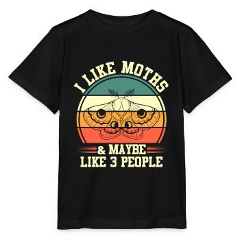 Amateurs de mites et d’insectes | J’aime les mites et - T-shirt bio MINI CREATOR Stanley/Stella Enfant - noir - Devant - Mikhail (115cm)
