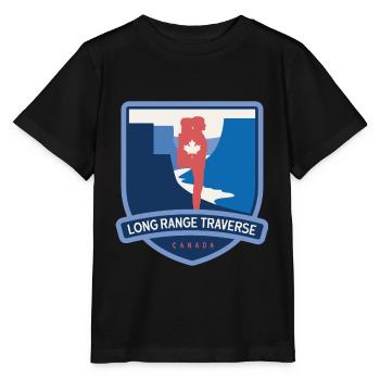 Long Range Traverse – Kanada - Stanley/Stella Kinder T-Shirt MINI CREATOR  - Schwarz - Vorne - Mikhail (115cm)