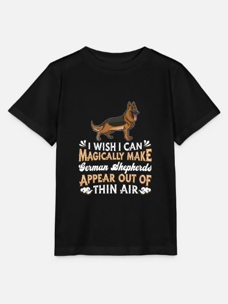 Deutscher Schäferhund German Shepherd - Stanley/Stella Kinder T-Shirt MINI CREATOR - Schwarz