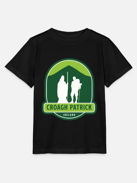 Croagh Patrick - Irland - Stanley/Stella Kinder T-Shirt MINI CREATOR  - Schwarz