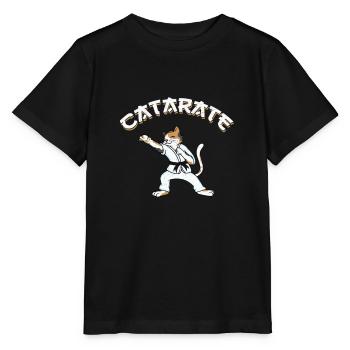 Funny Combat Sports Martial Art For A Karate Fan - Stanley/Stella MINI CREATOR Kids’ T-Shirt - black - Front - Mikhail (115cm)