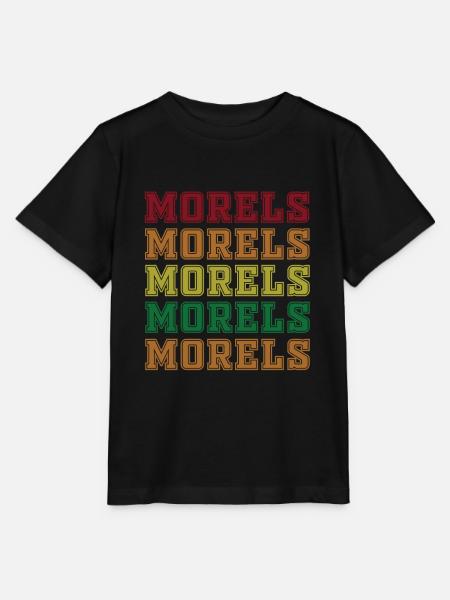 Morcheln - Stanley/Stella Kinder T-Shirt MINI CREATOR  - Schwarz