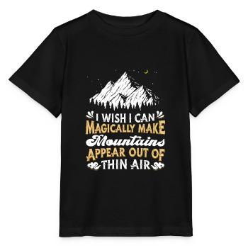 Klettern Bergsport Kletterer - Stanley/Stella Kinder T-Shirt MINI CREATOR  - Schwarz - Vorne - Mikhail (115cm)