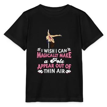 Pole Dance Pole Fitness - T-shirt bio MINI CREATOR Stanley/Stella Enfant - noir - Devant - Mikhail (115cm)