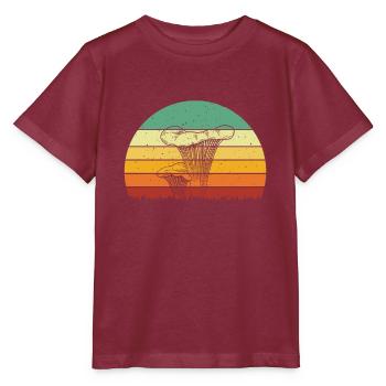 Chemise Chanterelle - T-shirt bio MINI CREATOR Stanley/Stella Enfant - bordeaux - Devant - Kain (125cm)