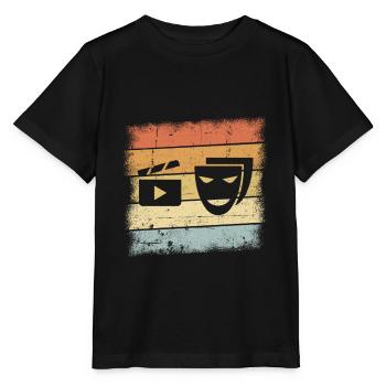 Actor Gift - Stanley/Stella MINI CREATOR Kids’ T-Shirt - black - Front - Mikhail (115cm)
