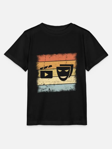 Schauspieler Geschenk - Stanley/Stella Kinder T-Shirt MINI CREATOR  - Schwarz