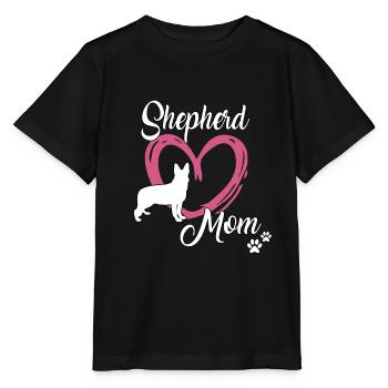 German Shepherd Sweet Dog Owner Gassi - Stanley/Stella MINI CREATOR Kids’ T-Shirt - black - Front - Mikhail (115cm)