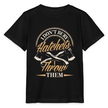 Hache Hache Lancer Hache Hache Lancer Hache Lancer - T-shirt bio MINI CREATOR Stanley/Stella Enfant - noir - Devant - Mikhail (115cm)